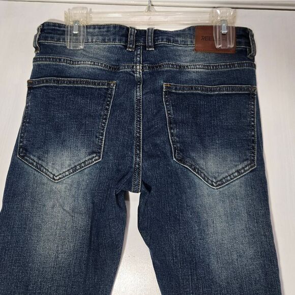 Men's Reelistik NYC Distressed Skinny Jeans Sz 29 - Picture 11 of 11
